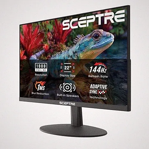 FHD 144Hz Gaming Monitor FreeSync HDMI DisplayPort Speakers E225W-FW144