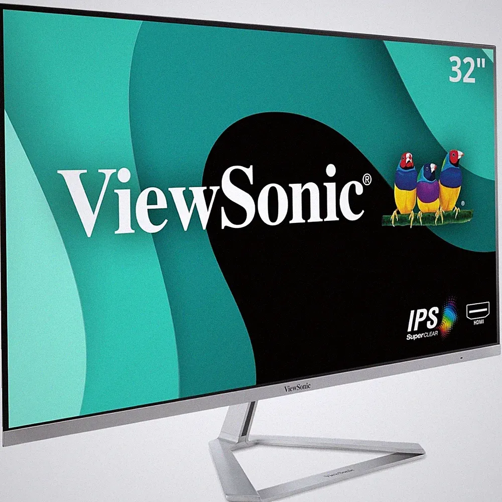 Flicker-Free 32" Full HD IPS Monitor with Blue Light Filter