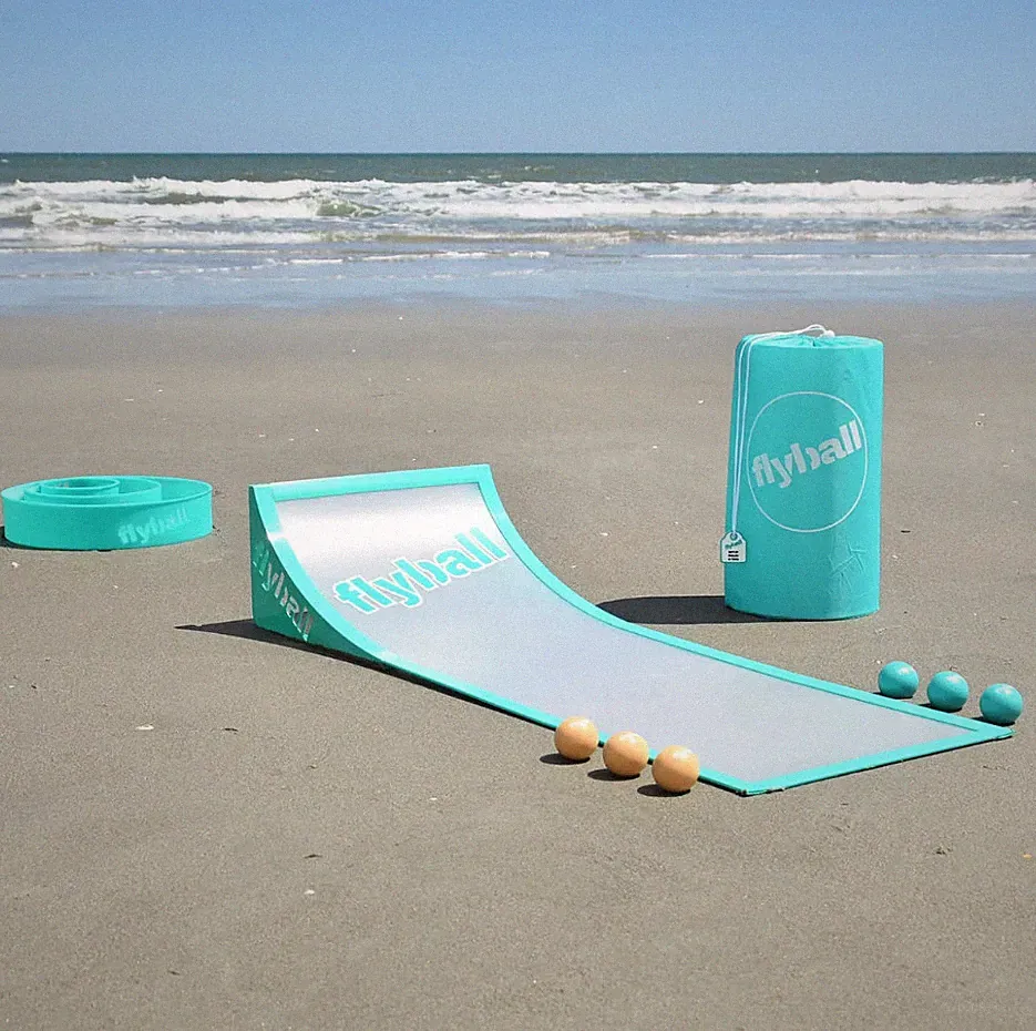 Flyball Lawn & Beach Game Outdoor Backyard Toss Family Party Travel Portable