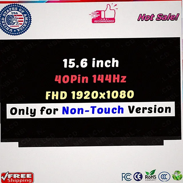 for HP Victus 15-fa0031dx 15-FA0032DX Gaming LCD Non-Touch Screen LM156LF2F01