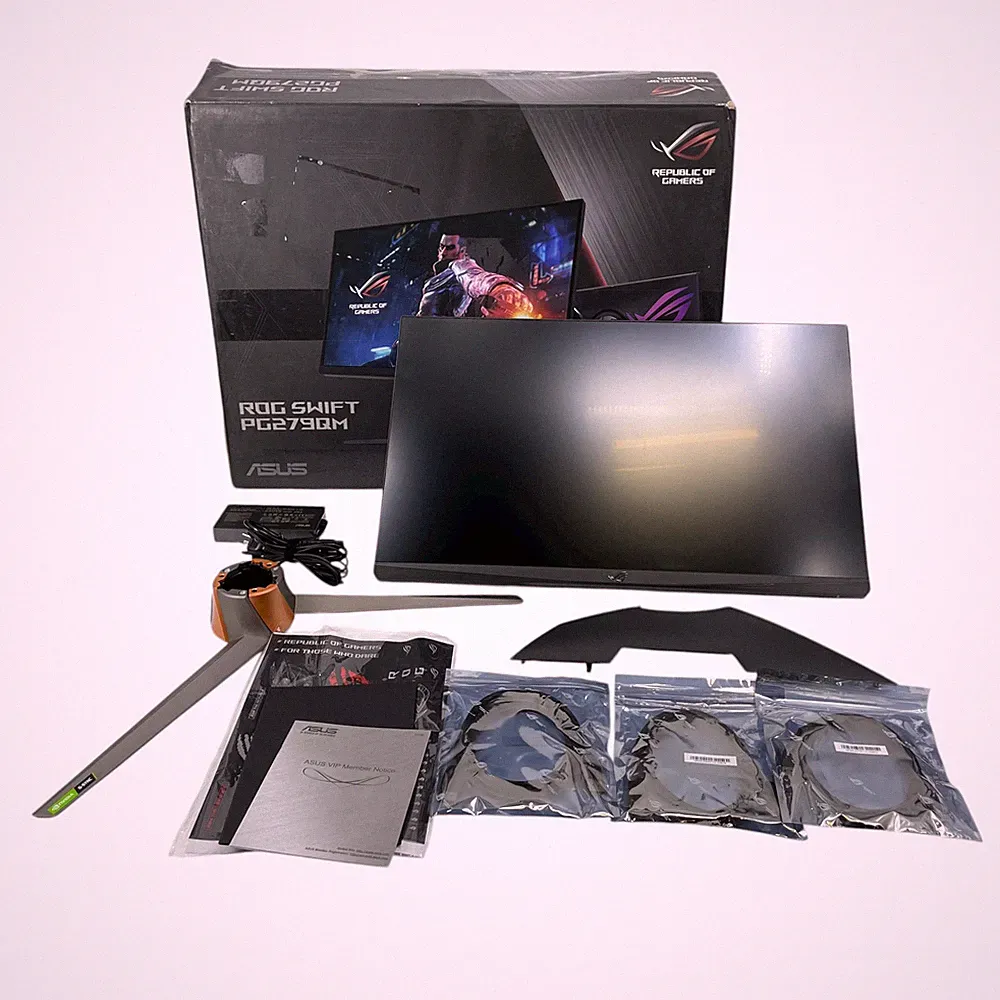 FOR PARTS ASUS ROG Swift PG279QM 27” 1440P Monitor 2560x1440 240Hz 1ms #P7205 TC
