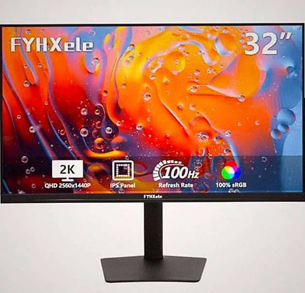 FYHXele 22" Touchscreen Monitor IPS FHD 1080P 75Hz HDMI VGA USB VESA Display