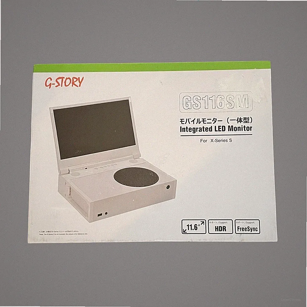 G-Story 11.6 Xbox Series S Portable Monitor 1080P FHD 60Hz IPS Portable Gaming