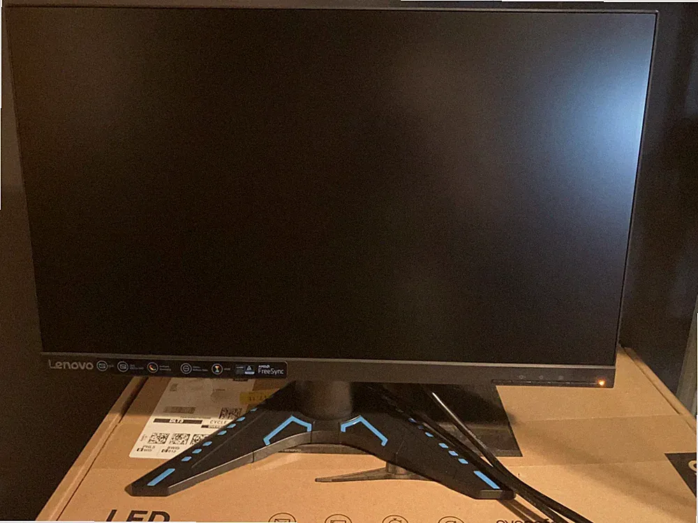 G24qe-20 24 inch 1440p QHD 100hz Lenovo Gaming Monitor (Used Good Working)