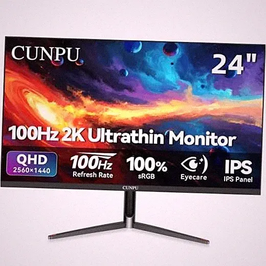 G24QI10 24" QHD 100Hz IPS Office Monitor 23.8 QHD/100Hz