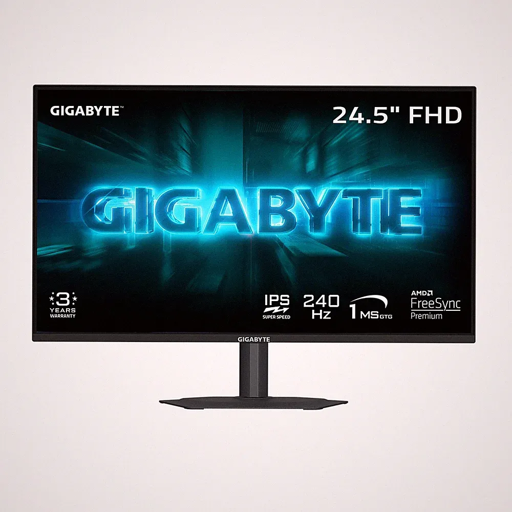 240hz gaming monitor ips panel 1 ms gtg displayport