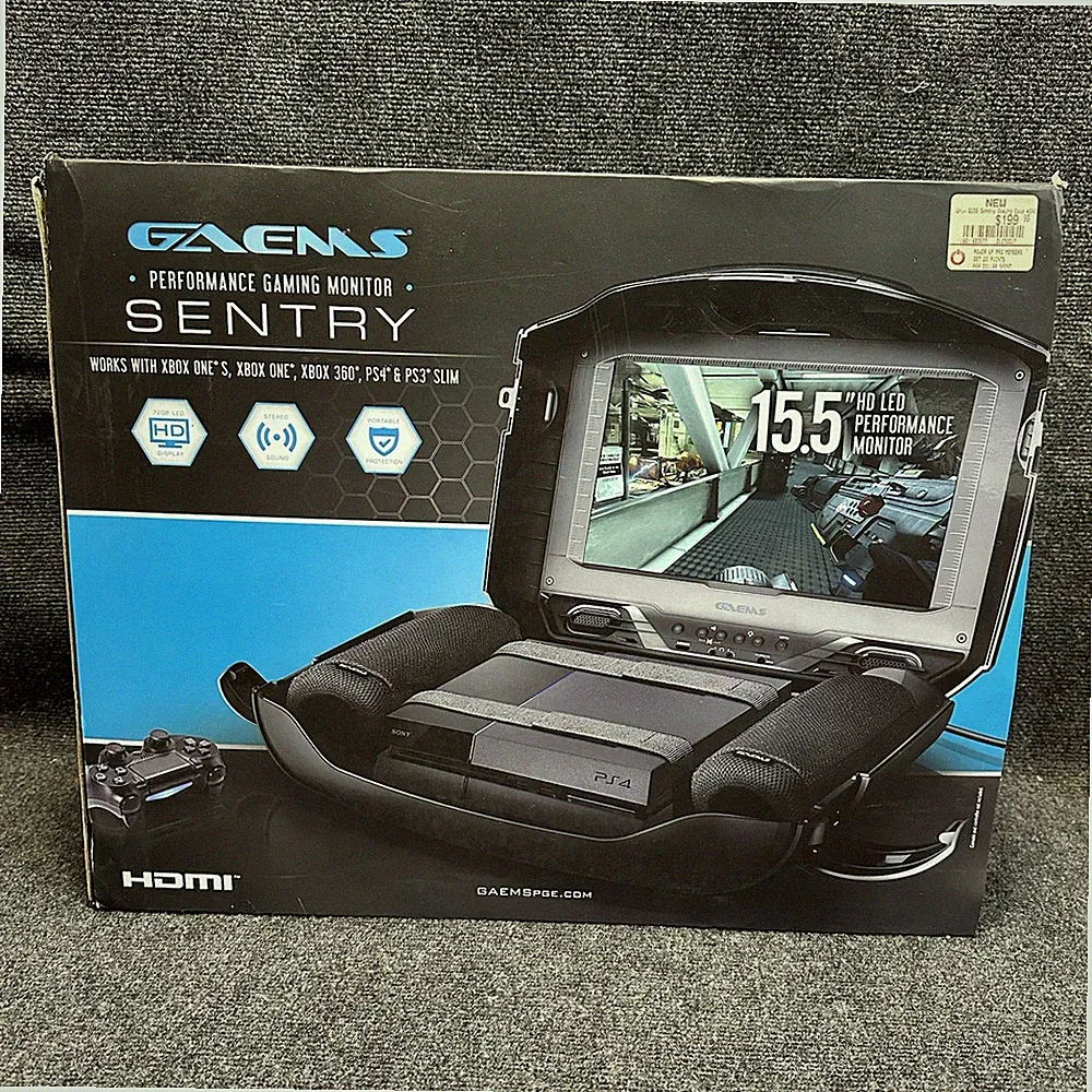 Gaems G155 Sentry Personal Gaming Portable HDMI Monitor PS5 PS4 PS3 Xbox One