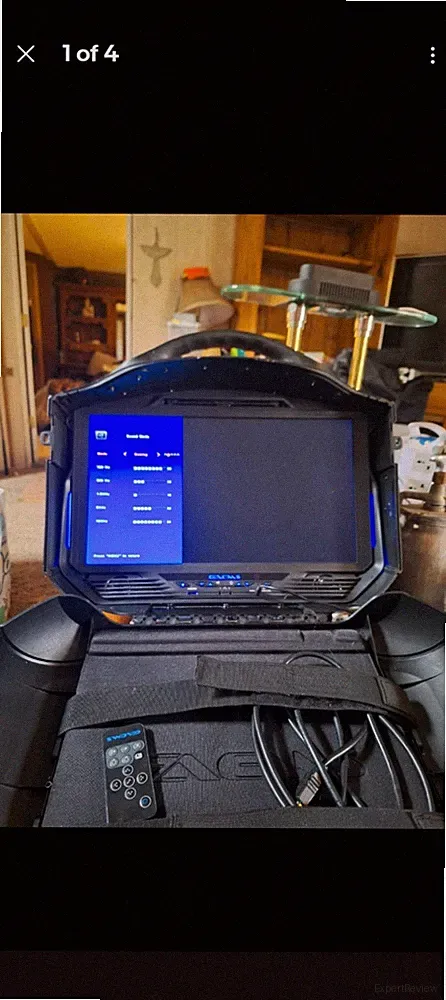 GAEMS G190 Vanguard Portable Gaming Monitor Travel Case Hard Shell Black