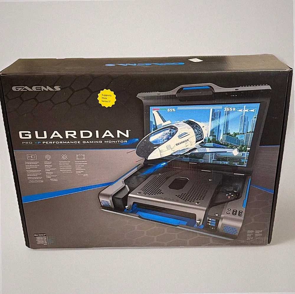 GAEMS Guardian Pro XP 24” Portable Gaming Monitor Case 1440p Q240QHD New NIOB