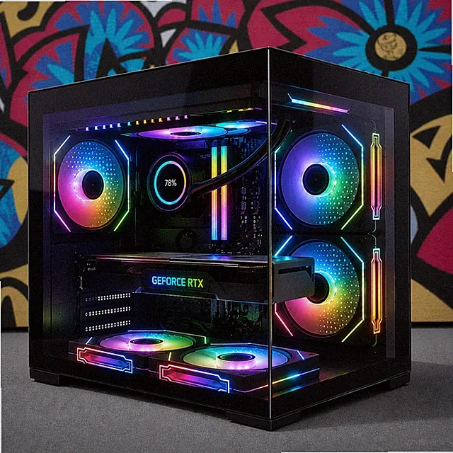 Gaming ARGB PC | Intel i5-8500 | 16GB DDR4 | 512GB NVMe | RX 580 | WiFi | Win11