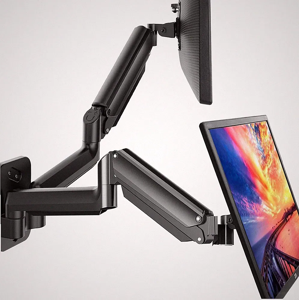 Gaming Dual Monitor Wall Mount for 17-32 Inch Computer Screen Mount 4.4-17.6lbs