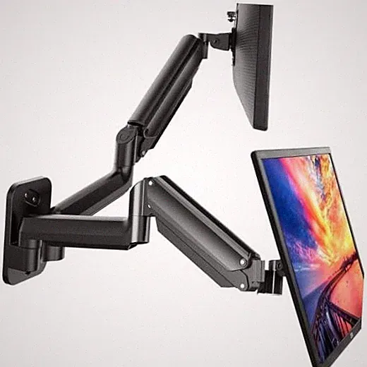 Gaming Dual Monitor Wall Mount for 17-32 Inch Computer Screen Mount (4.4