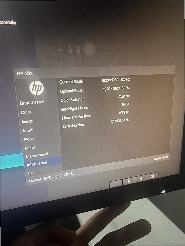 gaming monitor 144hz 2ms 22 Inch