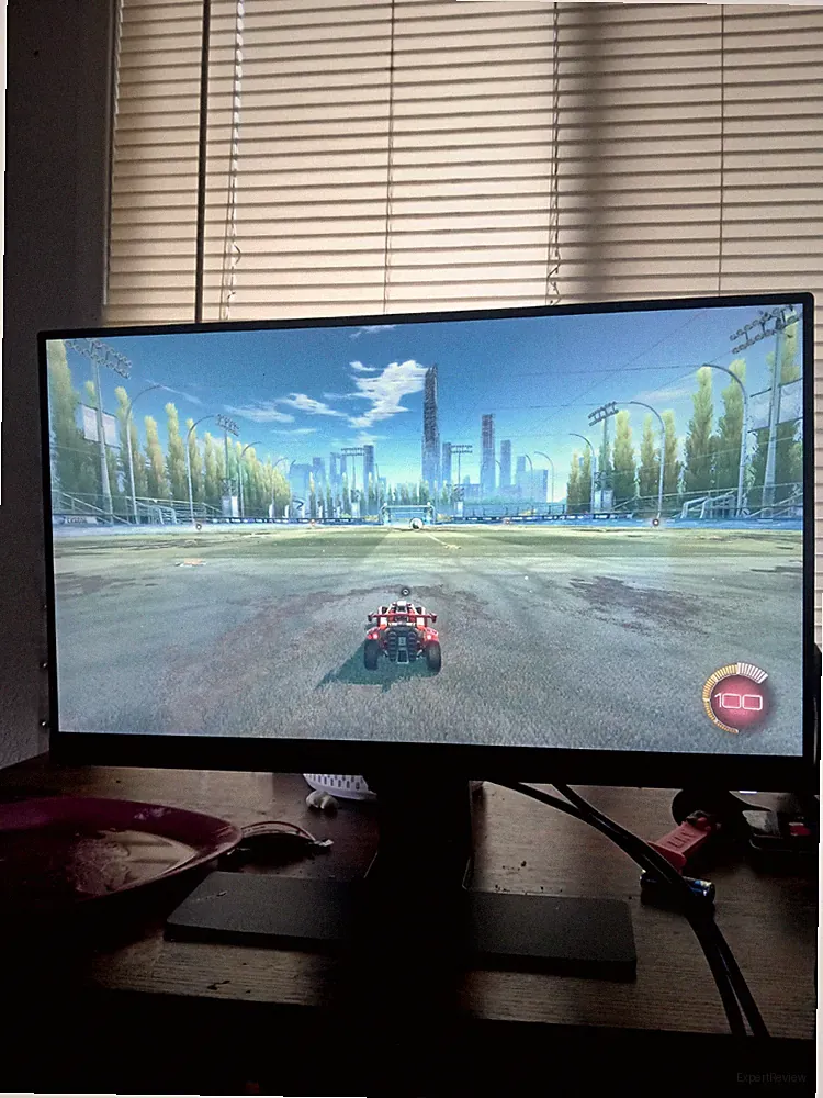 gaming monitor 21 in standard up 60 hz plug in black perfect condition