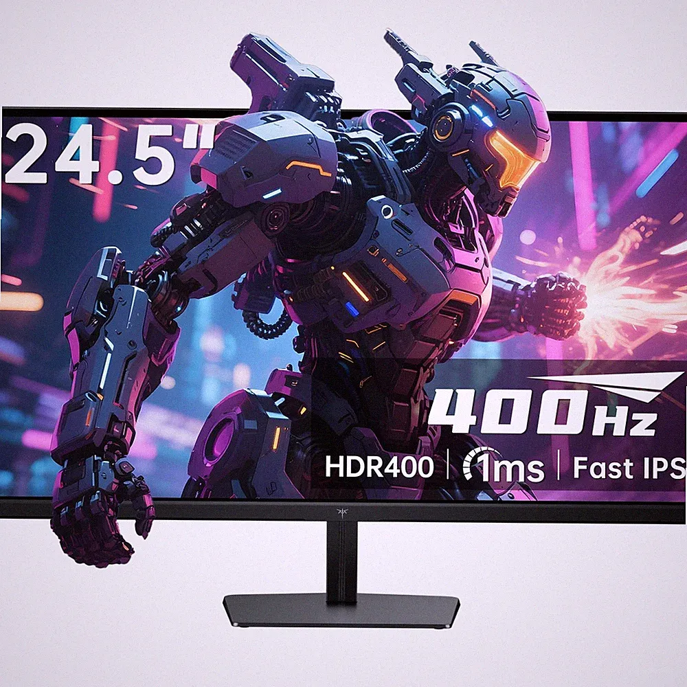 Gaming Monitor 24.5 1080p 240Hz 1ms IPS HDR400 HDMI DP KTC H25X7ch 400Hz Fast