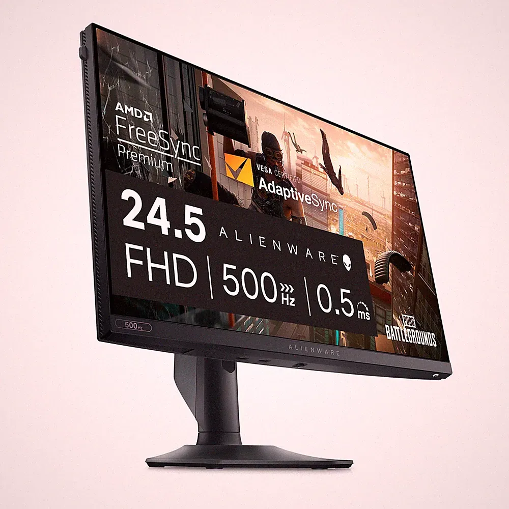 Gaming Monitor 24.5 1920x1080 500Hz 0.5ms Adjustable Alienware AW2524HF