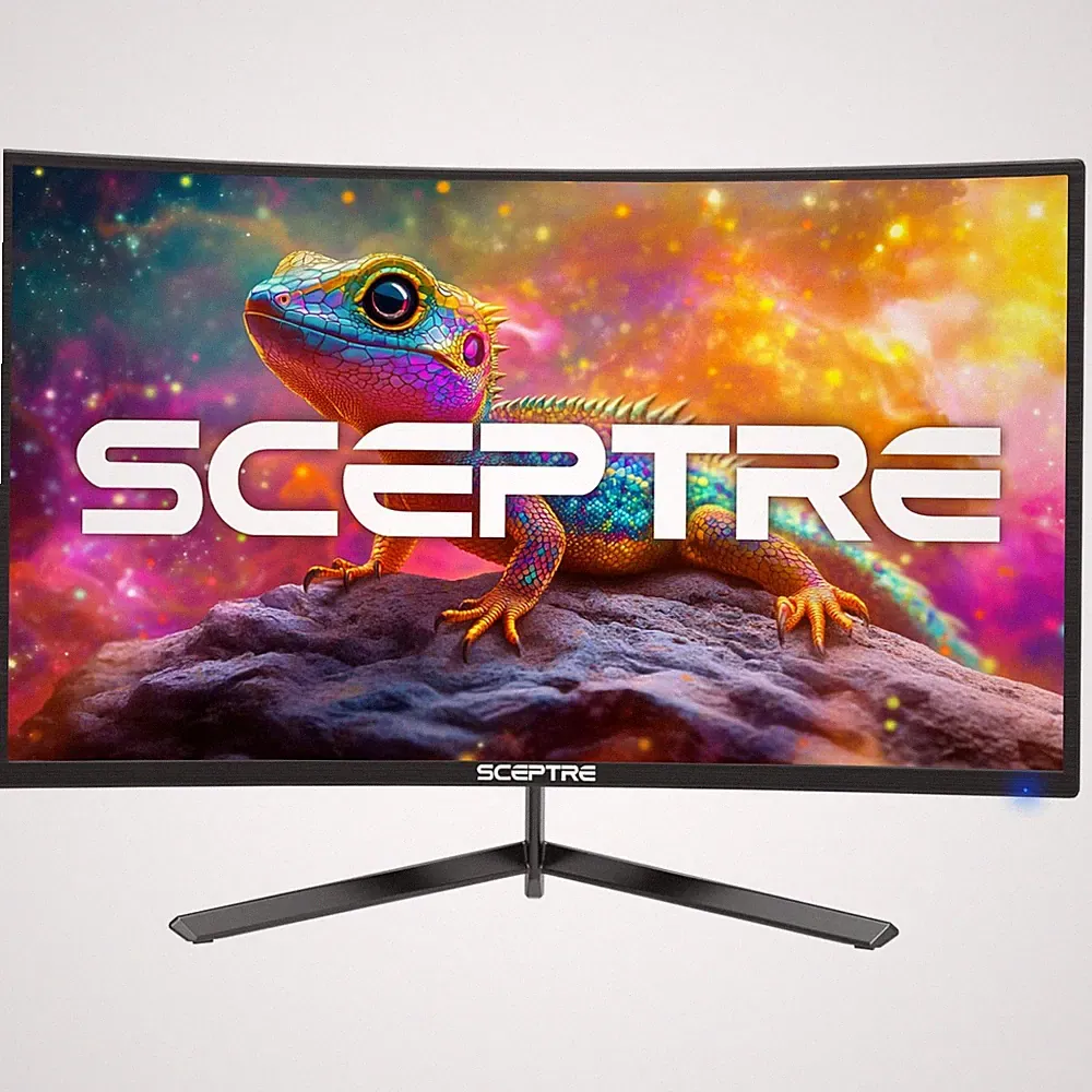 Gaming Monitor 24 Curved 1080p 180Hz DisplayPort HDMI FreeSync Sceptre 24-inch