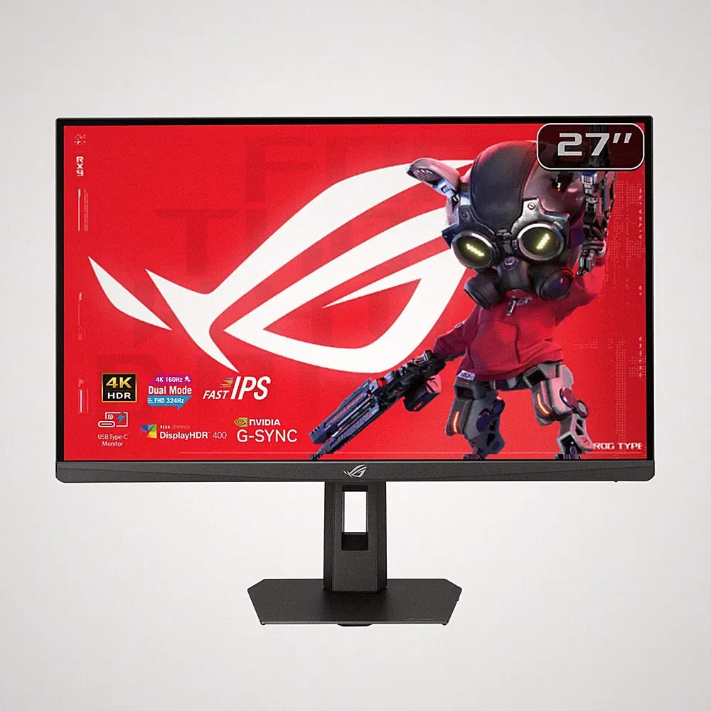 Gaming Monitor 27 4K 160Hz IPS 0.03ms ASUS ROG Strix XG27UCSR Dual Mode LED