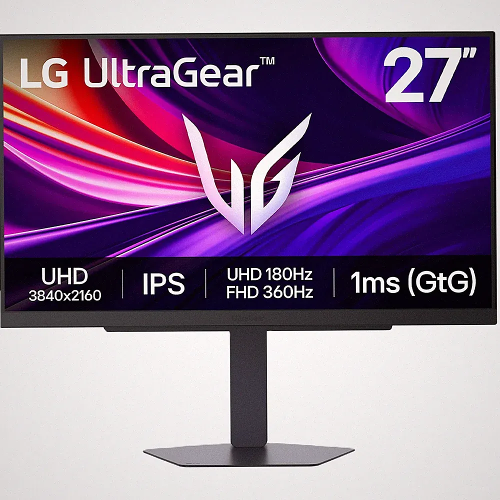 Gaming Monitor 27 4K UHD 3840x2160 180Hz IPS G Sync LG 27G810A-B Dual