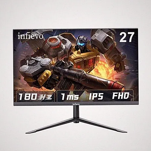 Gaming Monitor 27 Inch FHD 1080P Computer 27 inch IPS 180 Hz Tilt Adjustable