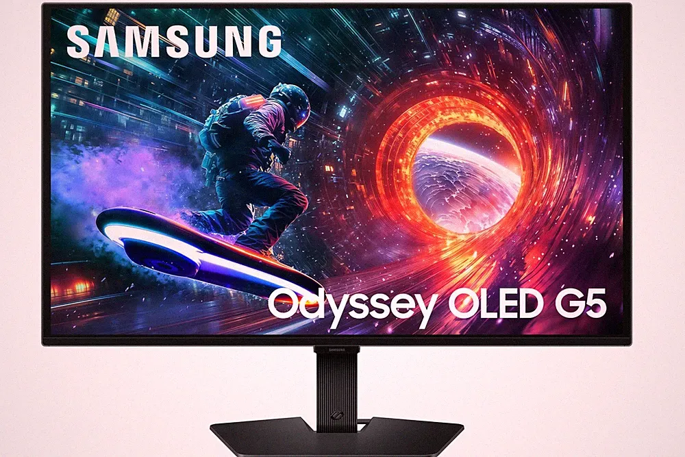 Gaming Monitor 27 QHD OLED 240Hz Samsung Odyssey G5 S27FG500SN QD-OLED G50SF