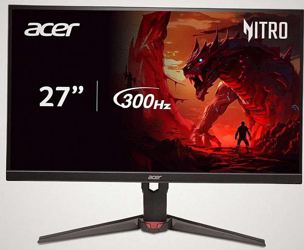 Gaming Monitor 27 WQHD 2560x1440 300Hz 0.5ms IPS Black Acer Nitro XV272U