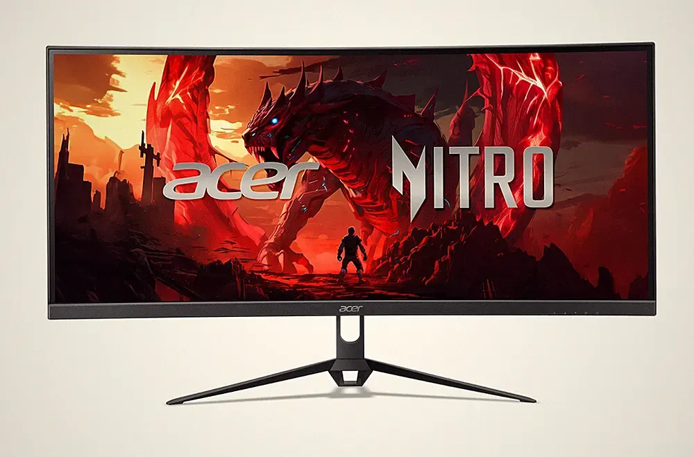 Gaming Monitor 29.5 Curved Ultrawide 200Hz 1ms AMD FreeSync