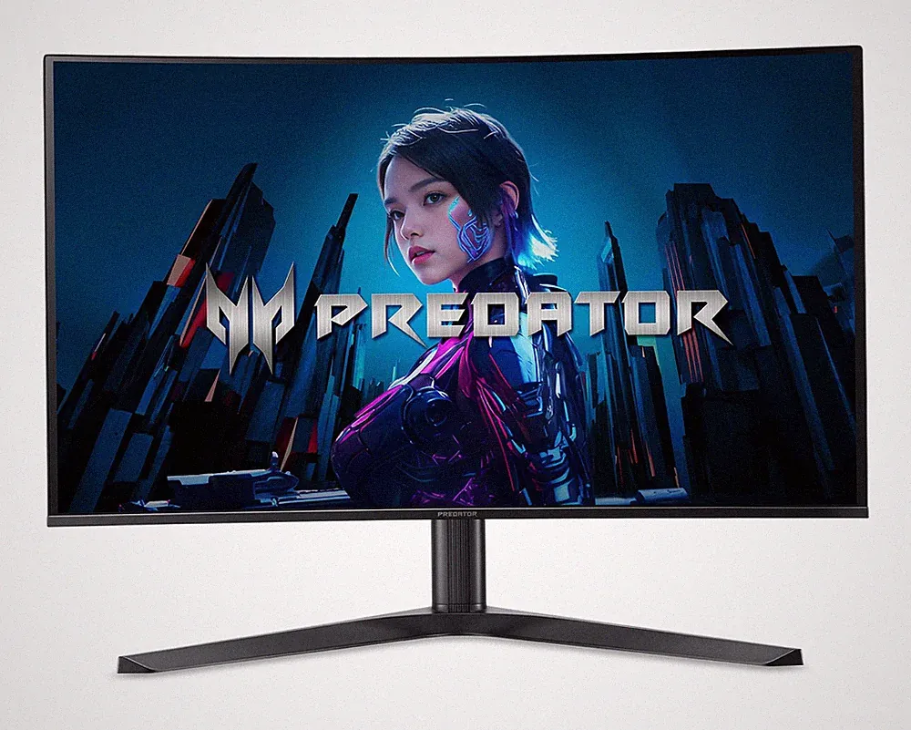 Gaming Monitor 31.5 UHD 3840x2160 OLED 240Hz Acer Predator X32 DCI-P3 Quantum