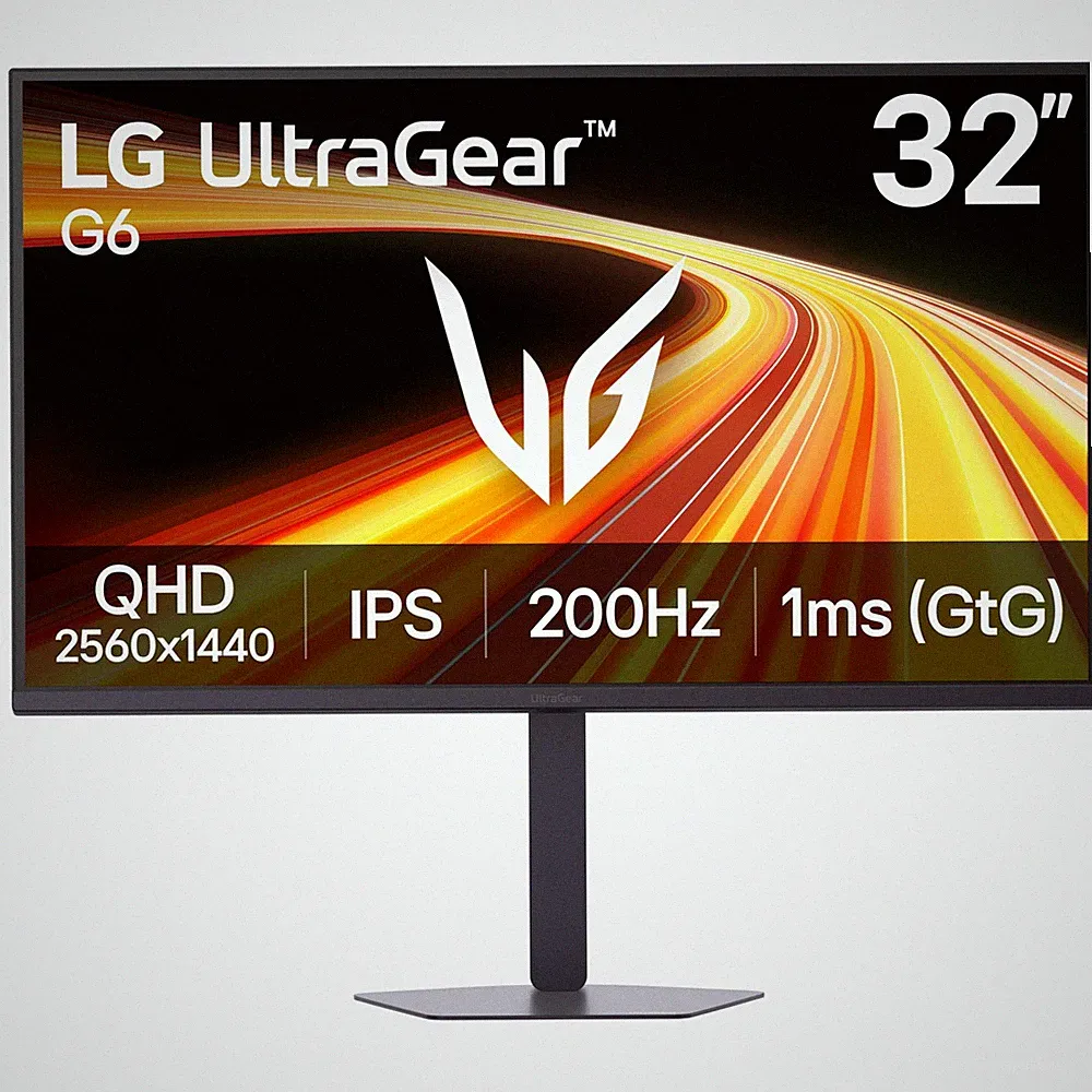 Gaming Monitor 32 Inch QHD 200Hz 1ms G Sync IPS LG Ultragear 32G620B-B