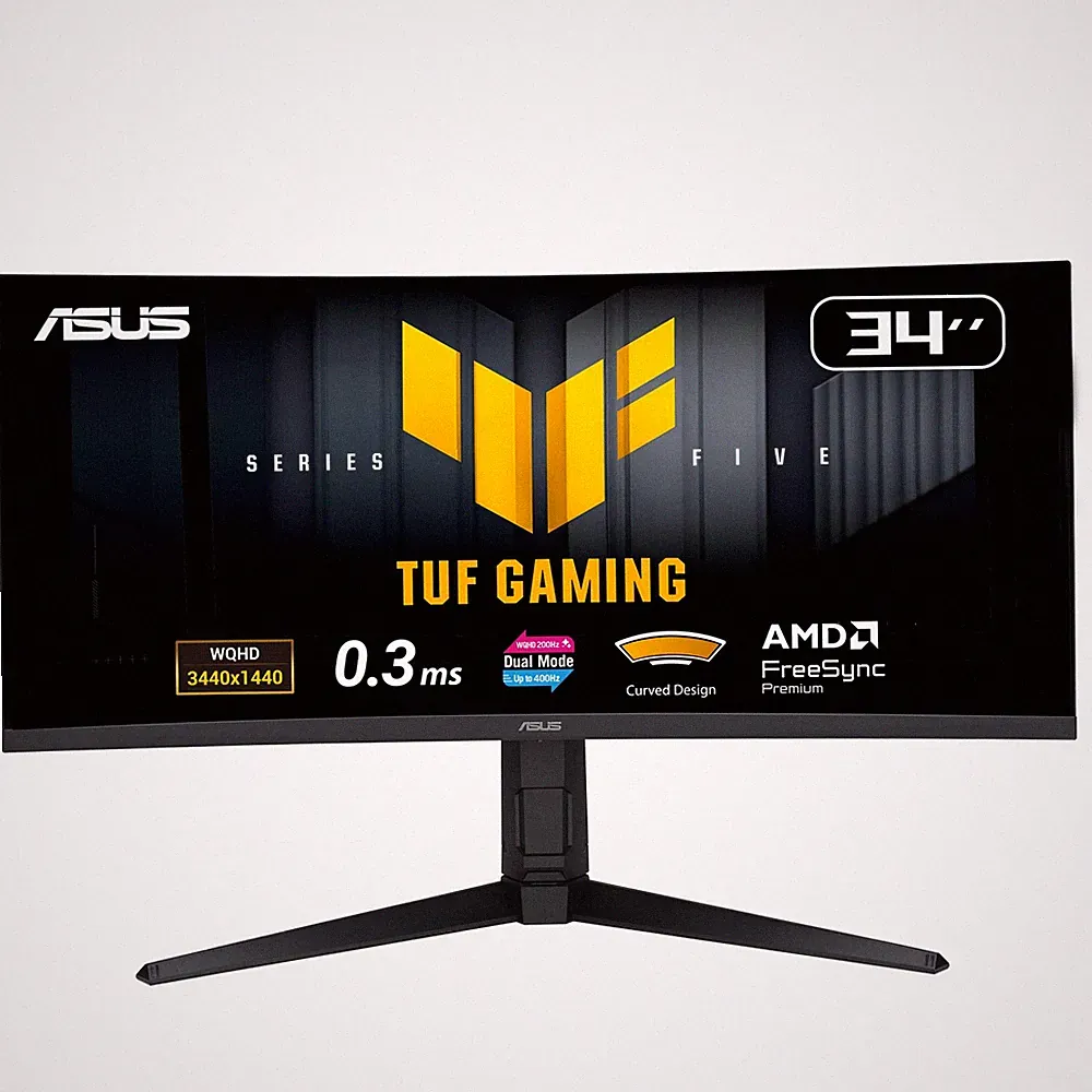 Gaming Monitor 34 Inch 1440p 200Hz Ultrawide HDR ASUS TUF VG34WQL5A