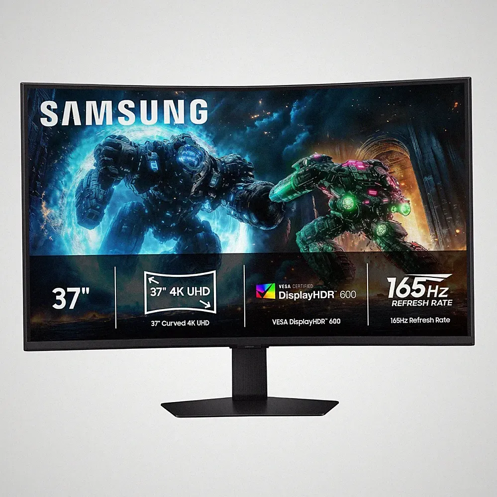 Gaming Monitor 37 4K UHD 165Hz 1ms Curved Samsung Odyssey G7 G75F Resolution LED