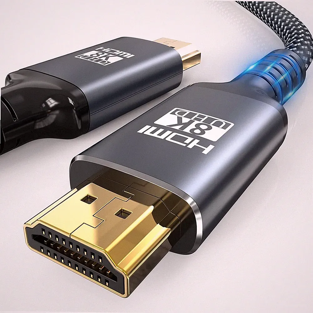 Gaming Monitor Cable 8K 6ft HDMI 2.1 48Gbps