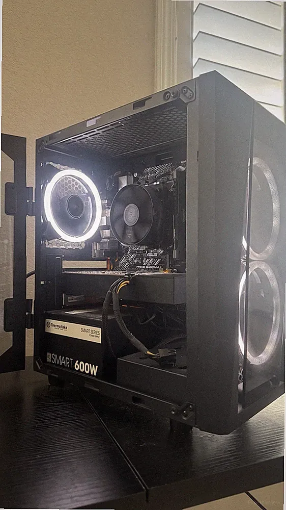 Gaming PC and monitor bundle