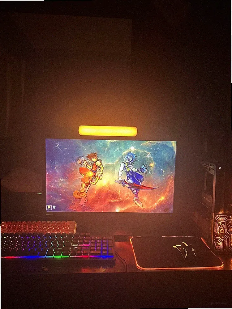 Gaming PC Desktop with Monitor, Keyboard, Mouse