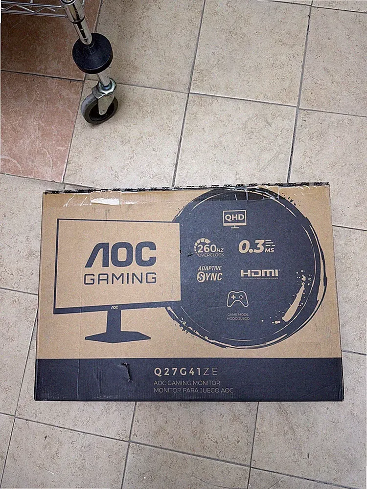 Gaming Q27G41ZE 27 inch QHD IPS Gaming Monitor 2560x1440, 240Hz, Overclock 26...