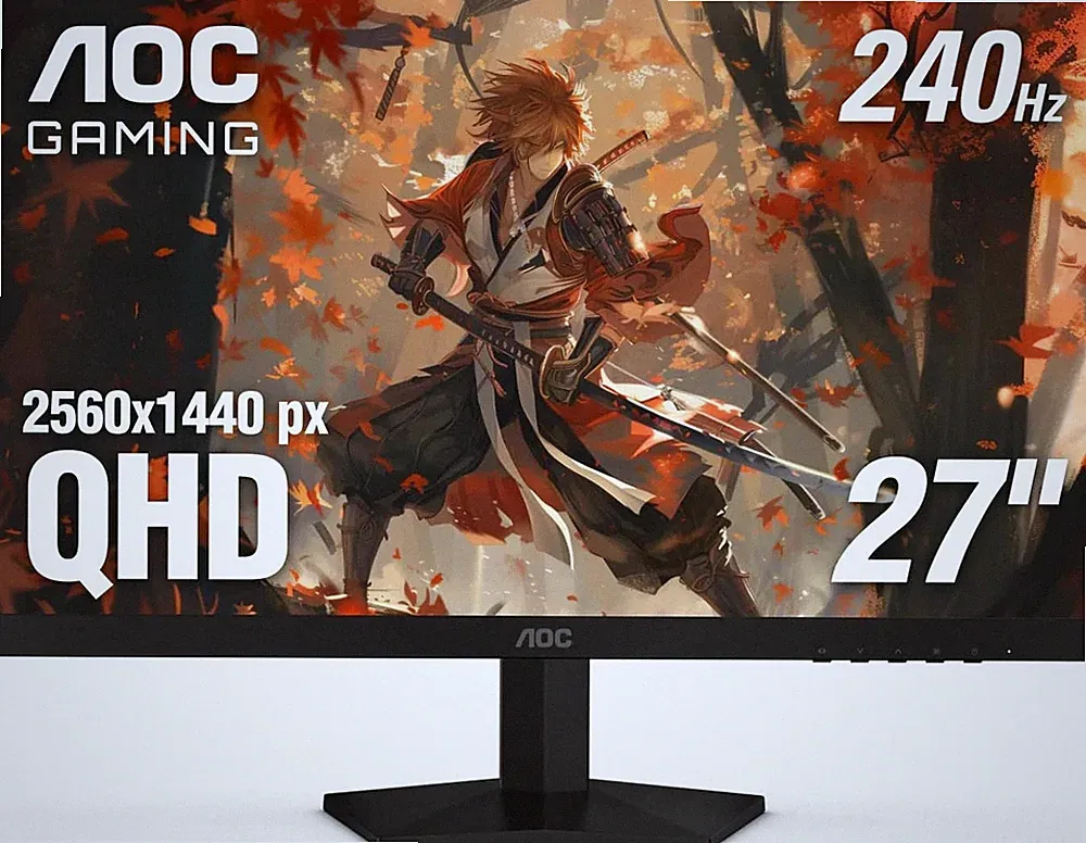 Gaming Q27G41ZE 27 Inch QHD IPS Gaming Monitor 2560X1440, 240Hz, Overclock 260Hz