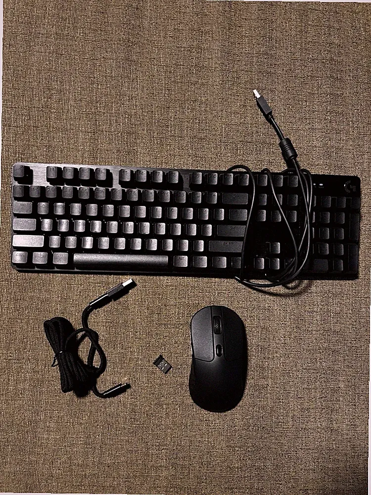 Gaming Setup Bundle Keyboard + Wireless Mouse for PC Or Xbox
