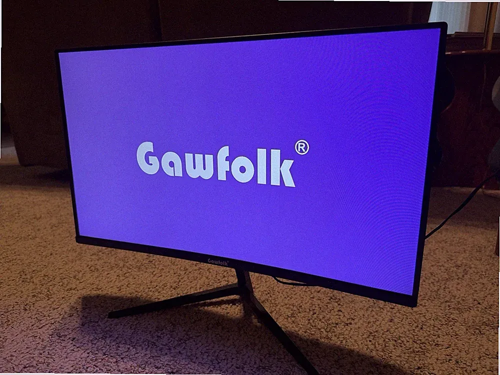 Gawfolk 22inch Curved 165hz Gaming Monitor with HDMI Cord