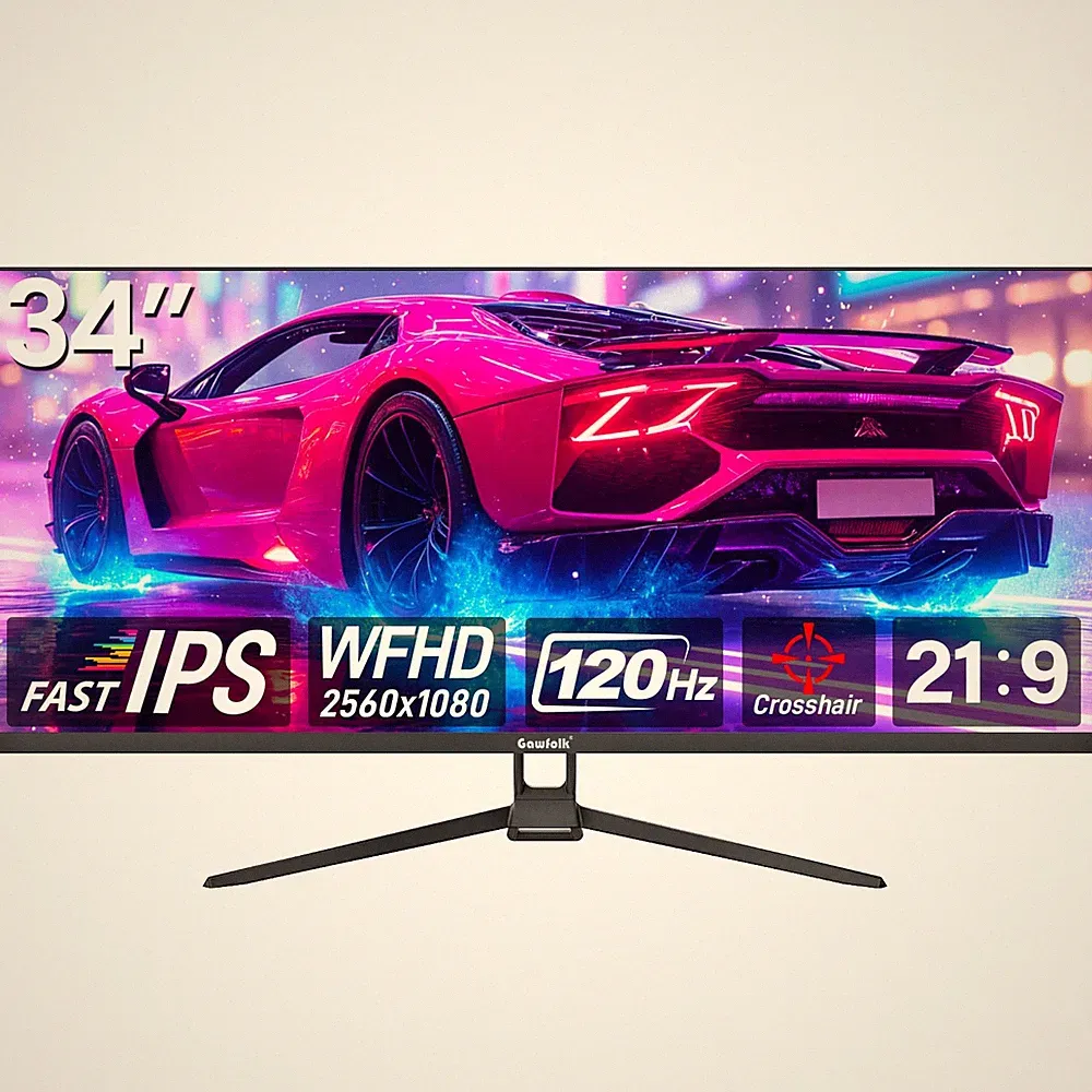 gawfolk gaming monitor 34 inch