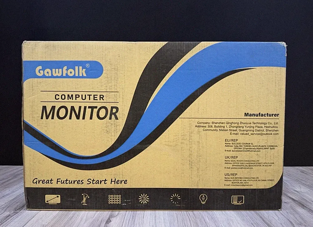 Gawfolk GF240A 24.5" 200Hz 1080p FHD Gaming Monitor PC Computer Display NEW