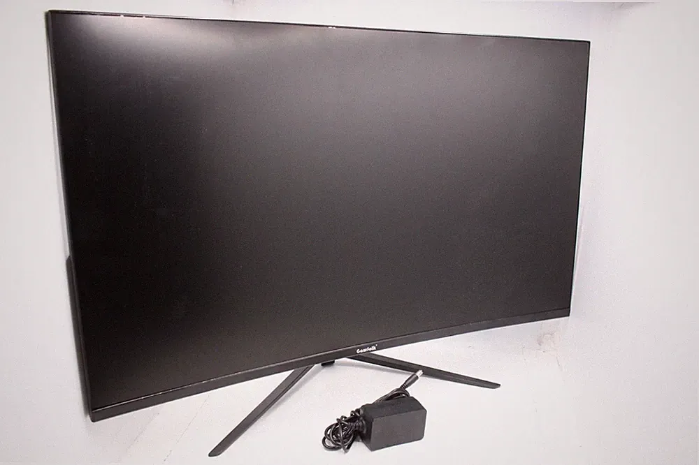 Gawfolk GF270C 27" Curved Computer Monitor Black w/ Power Adapter