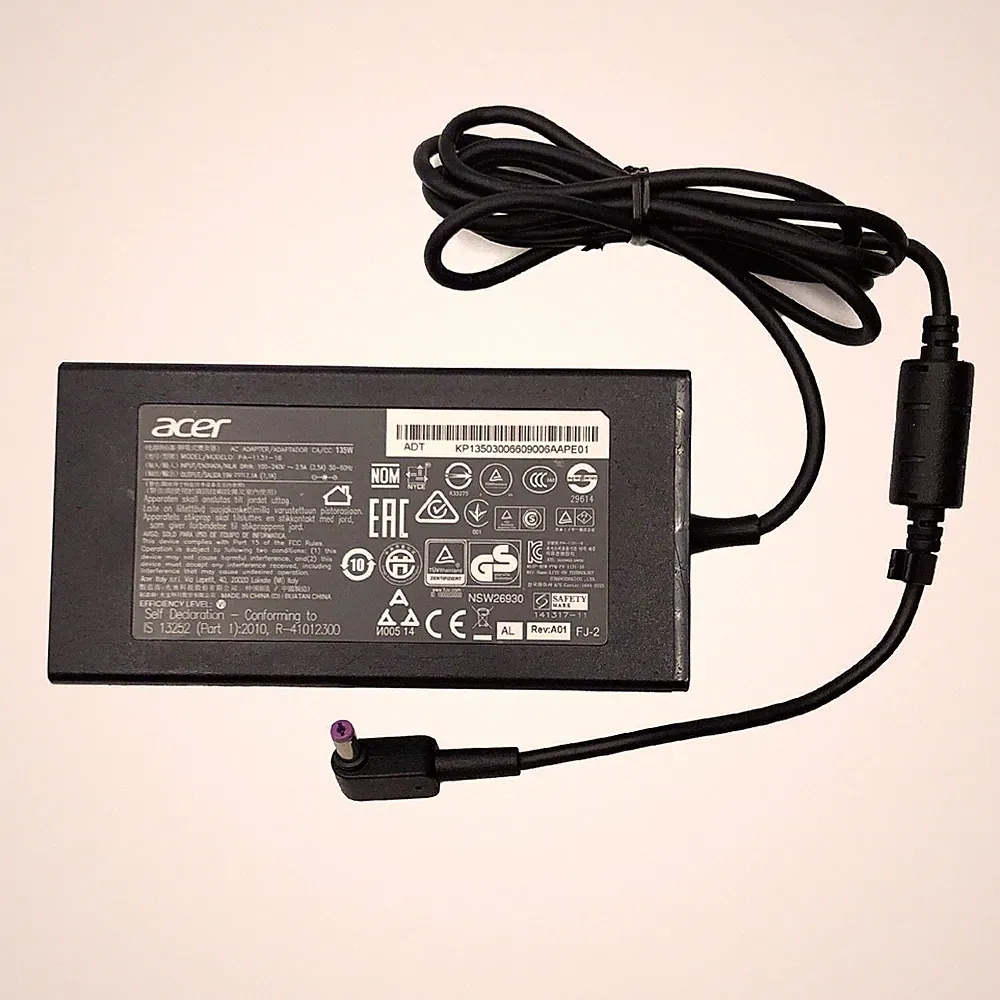 Genuine Acer 135W AC Adapter For Acer Predator XB273K 27" Gaming Monitor w/PC