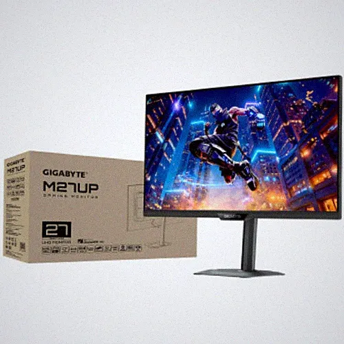 Gigabyte 27" 4K UHD 160Hz 1ms IPS Gaming Monitor 16:9 1:1000 HDMI Black M27UP