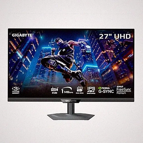 GIGABYTE 27" Class 4K UHD Gaming LED Monitor - 16:9 - Black