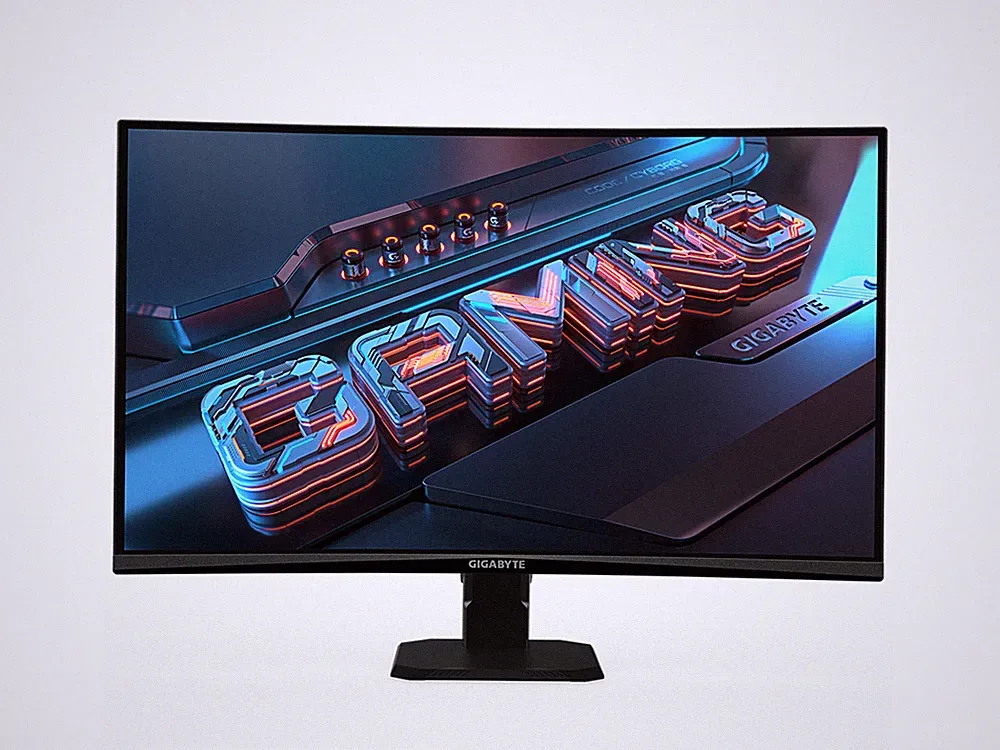 GIGABYTE 27 inch QHD 2K 1440P 180Hz Curved Gaming Computer Monitor 122% sRGB