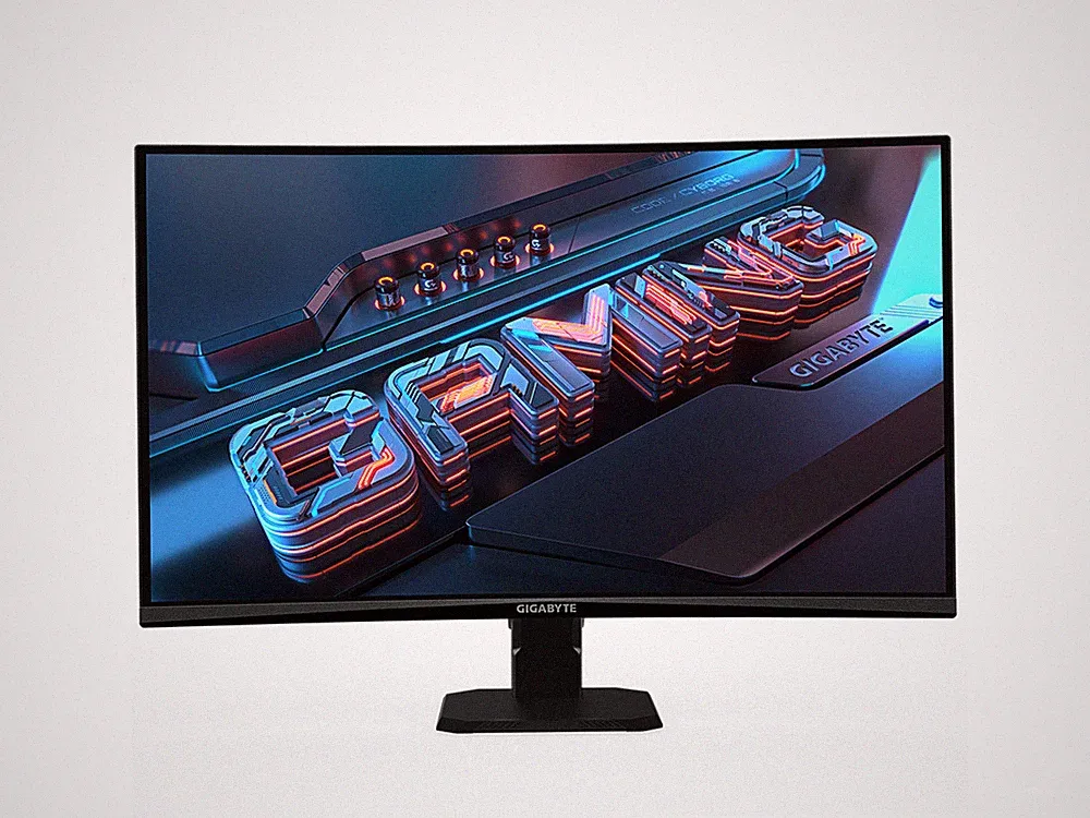 GIGABYTE 27 inch QHD 2K 1440P 180Hz Curved Gaming Computer Monitor 122% sRGB