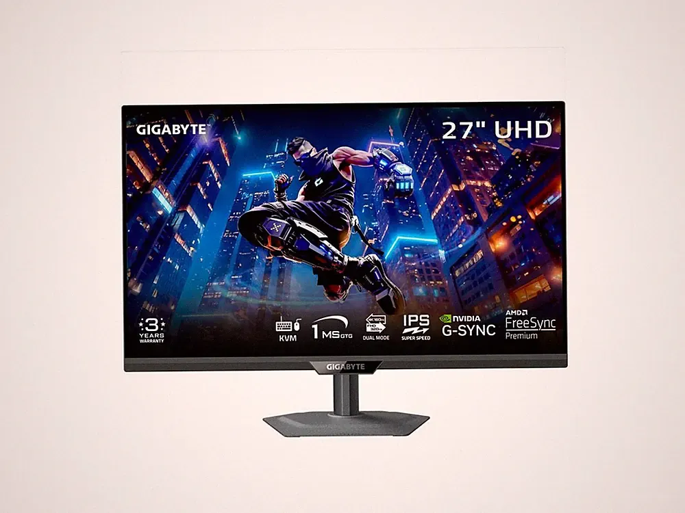 GIGABYTE 27" UHD 4K 160Hz with AMD FreeSync Premium, G-SYNC Compatible 1ms