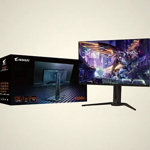 Gigabyte 32" AORUS OLED 4K UHD 165Hz 0.03ms Gaming Monitor 16:9 HDMI Black FO32U