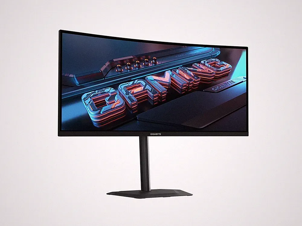 GIGABYTE 34 inch QHD 2K 1440P 200Hz AMD FreeSync Premium HDR400 Built-in