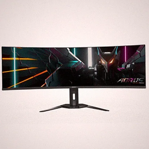 Gigabyte 49" AORUS OLED DQHD 144Hz 0.03ms 1800R Curved Monitor 32:9 AORUS-CO49DQ
